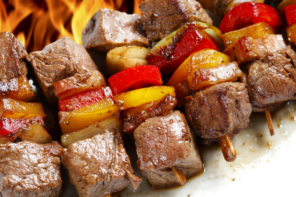 bison kabobs